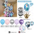 thumbnail image 3 of Globos de aluminio de la princesa Elsa de Disney Frozen, decoraciones para fiestas de cumpleaños de niñas, baby shower, suministros de aniversario, 3 of 5