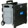 thumbnail image 4 of BAZIC Folding Cart on Wheels w/Lid Cover, 16" x 18" x 15", Black/Gray, 4 of 6