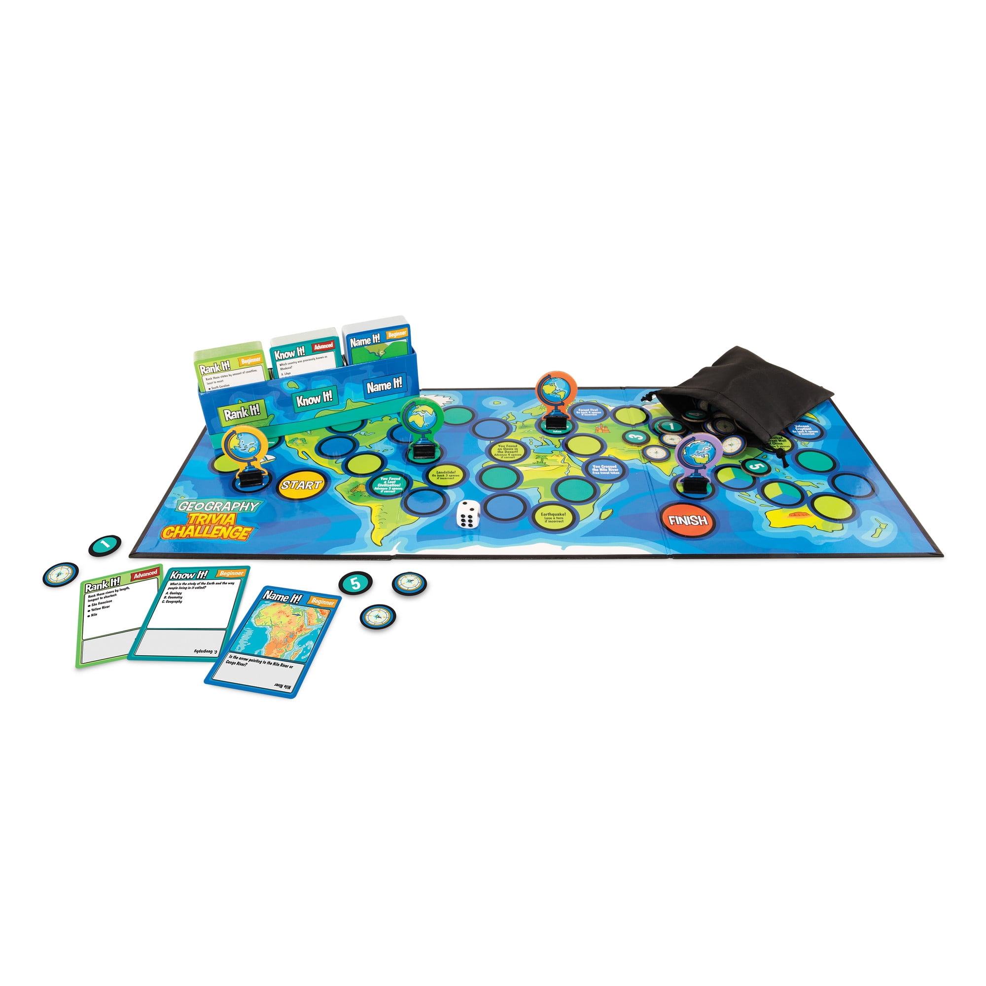 MindWare Geography Trivia Challenge – Lernspiel Für Familien & Kinder Ab 8 Jahren