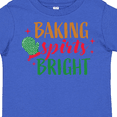 thumbnail image 4 of Inktastic Christmas Baking Spirits Bright with Green Oven Mit Boys or Girls Toddler T-Shirt, 4 of 5