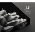 thumbnail image 4 of PixonSign Canvas Print Wall Art Set Geometric Cactus Botanical Wilderness Photography Modern Art Contemporary Portrait Relax/Calm Dark Black and White for Living Room, Bedroom, Office - 24"x36"x2, 4 of 5