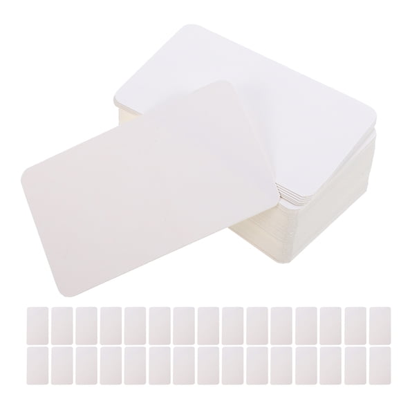 Luxshiny 600Pcs White Blank Paper Cardstock Cards for Painting Writing and Printable Postcards
