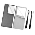 thumbnail image 2 of Kit limpiador de joyas de plata con 2 cepillos ligeros de doble cara multifuncionales para cadenas de oro, platino, relojes y diamantes., 2 of 8