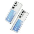 thumbnail image 7 of Decase Transparent Wallet Case for Samsung Galaxy S25,Wallet Case with Card Holder Kickstand Card Holder Clear Hard+PC Soft TPU Hybrid Shockproof Cover for Samsung Galaxy S25 Phone Case,Clear, 7 of 7