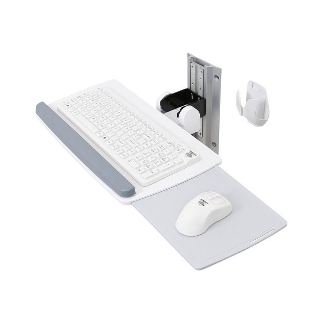 Ergotron Neo-Flex - Keyboard/mouse platform - slide-out - wall mountable - white
