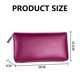 thumbnail image 5 of Cartera para tarjetas de crédito de gran capacidad Laklulu: cartera de cuero con protección RFID para mujer, 36 ranuras, 5 of 6