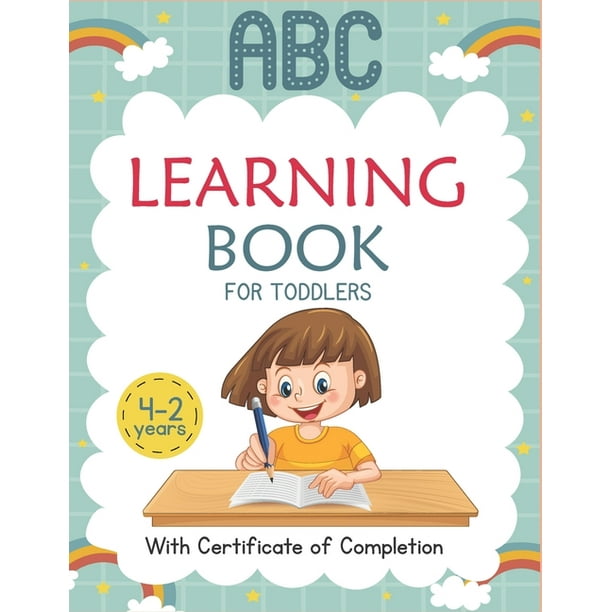 ABC Learning Books for Toddlers 24 Years Trace Letters Alphabet