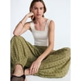 thumbnail image 4 of Scoop Women’s and Women's Plus Eyelet Harem Cotton Pants, Sizes XS-4X, 4 of 5