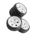 thumbnail image 5 of ZheElen RC Wheels Tires 12mm Wheel Hubs Rubber Stability And Grip For Reliable Performance 1/10 RC Car Crawler Tires Wheels Rims White, 5 of 5