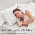 thumbnail image 5 of Grey Tree Long Body Pillow Cover 20x60 Inch, Botanical Vintage Birds Branch Decorative Pillowcase with Zipper, Microfiber Pillow Protector, Soft Breathable Long Pillowcases for Women, 5 of 9