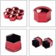 thumbnail image 5 of Tapa protectora para tuercas y pernos de cubo de rueda de coche de 19mm, tapa protectora contra el polvo para válvula de neumático, tapa de tornillo, paquete de 20, rojo, 5 of 5