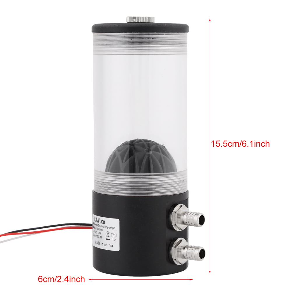 Yosoo® 500L/H 10W DC12V CPU Cooling Heat Exchanger Water Pump Tank CO2 Cooler