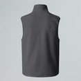 thumbnail image 4 of Leodye Veste Sans Manches en Molleton Décontractée et Tendance pour Homme, Col Montant, à Capuche, Gris m(m), 4 of 7
