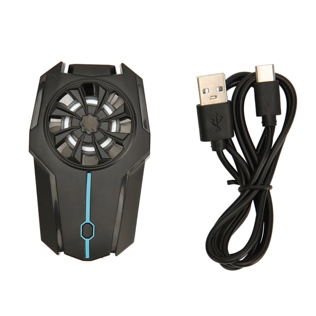 Ventilador de refrigeración para teléfono, súper silencioso, enfriador de radiador para teléfono móvil, clip para jugar, ver videos