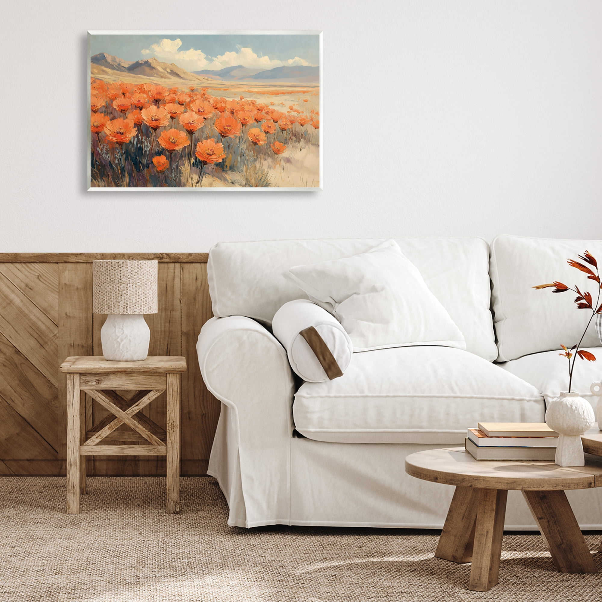 Stupell Industries Desert Poppies in Valley Wall Plaque Art, design by Gina Kelly