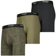 Wrangler Men's Cooling Stretch Nylon Boxer Briefs, 3 Pack
