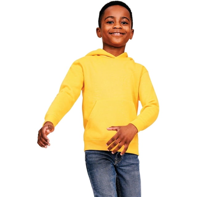 Casual Classics Boys/Girls Blended Ringspun Cotton Hoodie