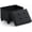 Black, variant on Ornavo Home Storage Ottoman Small Rectangle Ottoman with Legs, Foot Rest Stool Seat, Load up to 600 LB, for Living Room, Bedroom, Home Office, Dorm - 12 x 16 x 12, Beige
