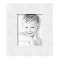 thumbnail image 2 of ArtToFrames 8" x 10" White Shatter Modern Picture Frame, 8x10 inch White Wood Poster Frame (WOM-5270),  Pack, 2 of 7