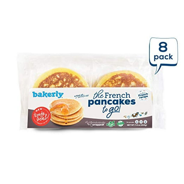 bakerly French Pancakes To Go! Non GMO, Free from Artificial Flavors
