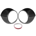 thumbnail image 3 of Car Interior Decoration,Pair of Center Console Dashboard Side Outlet Frame Dashboard Air Vent Sticker Exceptional Value, 3 of 14