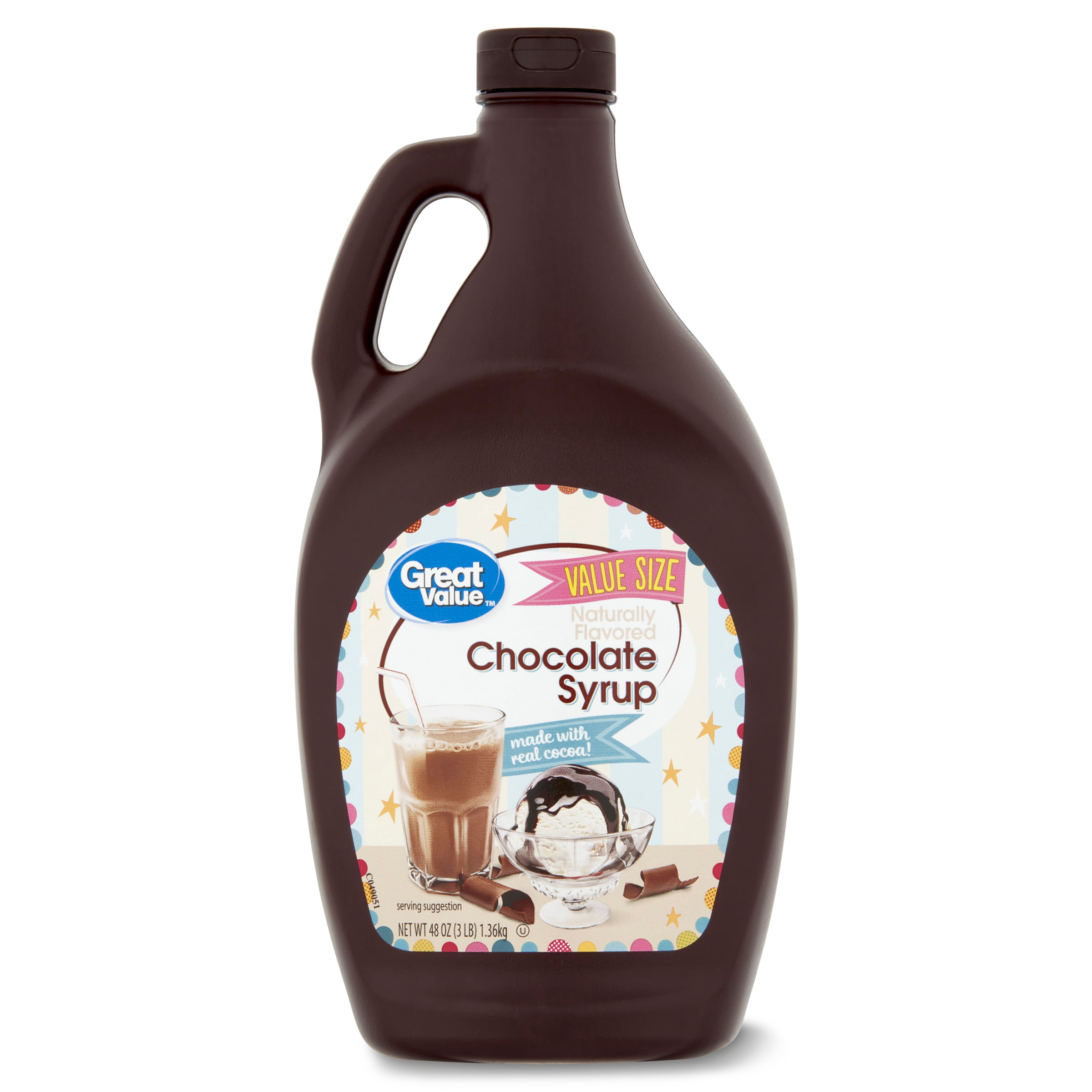 Great Value Chocolate Syrup, 48 oz