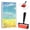 Style 1, variant on Austok Gel Press Printing Plate with Brush Reusable Gel Plate Printmaking Supplies Printing Plates for Press Art for Card Making Scrapbooking Journaling Arts Crafts