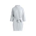 thumbnail image 5 of Joyspun Women's Waffle Kimono Short Wrap Robe, Sizes S-3X, 5 of 5