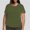 Army Green, variant on Plus Size Women's Solid Color Short Sleeve Crew Neck T Shirt Comfortable And Stylish Top For Everyday Wear Tops for Women Tops 3 4 Sleeve Fashion Tops for Women The plus Size Women Tops Dressy Casual