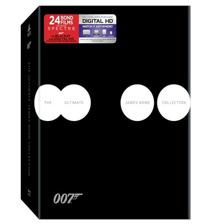 - The Ultimate James Bond Collection (Blu-ray + Digital HD)
