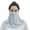 Gray, variant on Mask Womens Summer Driving Neck Guard Sunshade Face Kini Breathable Ice Silk Sunscreen Mask Protective Scarf Blue One Size