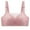 Pink, variant on Wireless Push Up Bras for Women Lace Supportive Adjustable Strap Comfortable Everyday Breathable Bra (44, Pink)