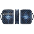 thumbnail image 6 of FOR U DESIGNS Wolf Lightning Print Bible Case for Women Men Quilted Bible with Case Multifunctional Carrying Organizer Bag Christian Bible Accessories with Handle, 6 of 7