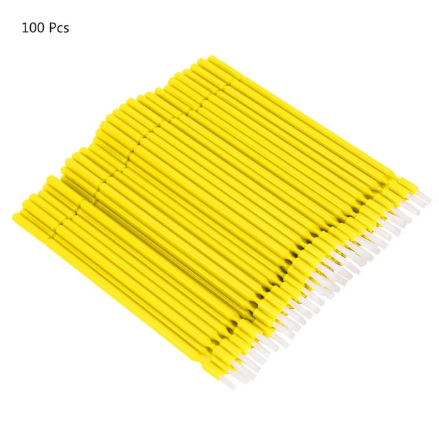 Cepillo aplicador dental desechable Nikou 100 piezas azul amarillo verde rojo