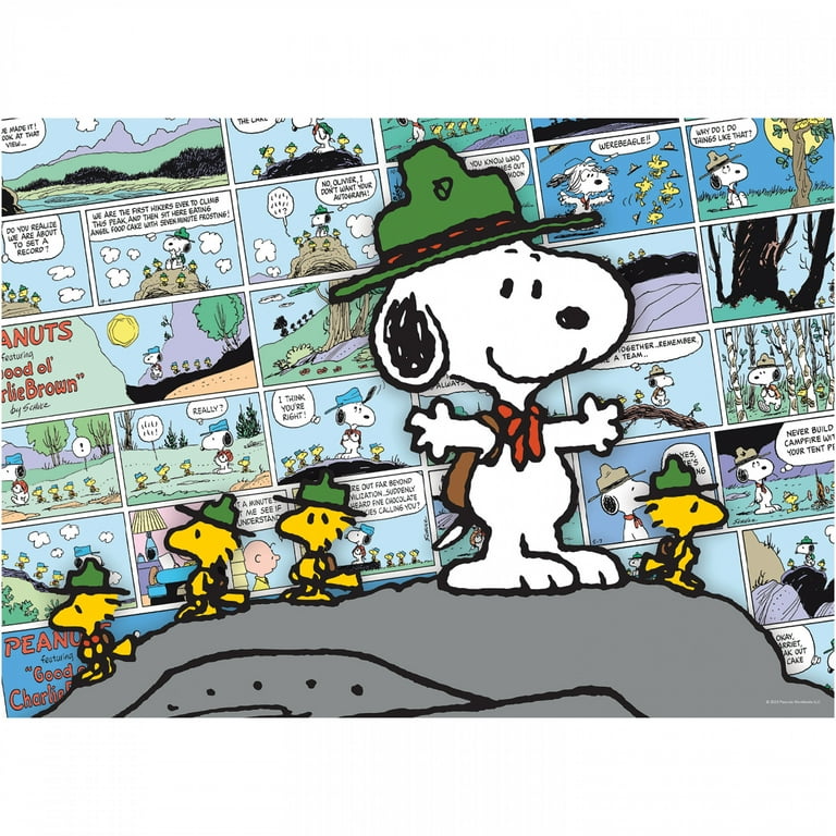 Peanuts Beagle Scouts Strips 1,000 Piece Jigsaw Puzzle