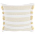 thumbnail image 2 of Yellow and White Soft Stripes Throw Pillow, 2 of 3