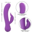 thumbnail image 6 of CalExotics First Time Pleaser Rabbit Vibrator, Purple, 6 of 10