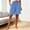 (Fashion 74)Blue, variant on Aimik Women's Relaxed Shorts Elastic Waist Sports Shorts with Drawstring Summer Loose Fit Shorts