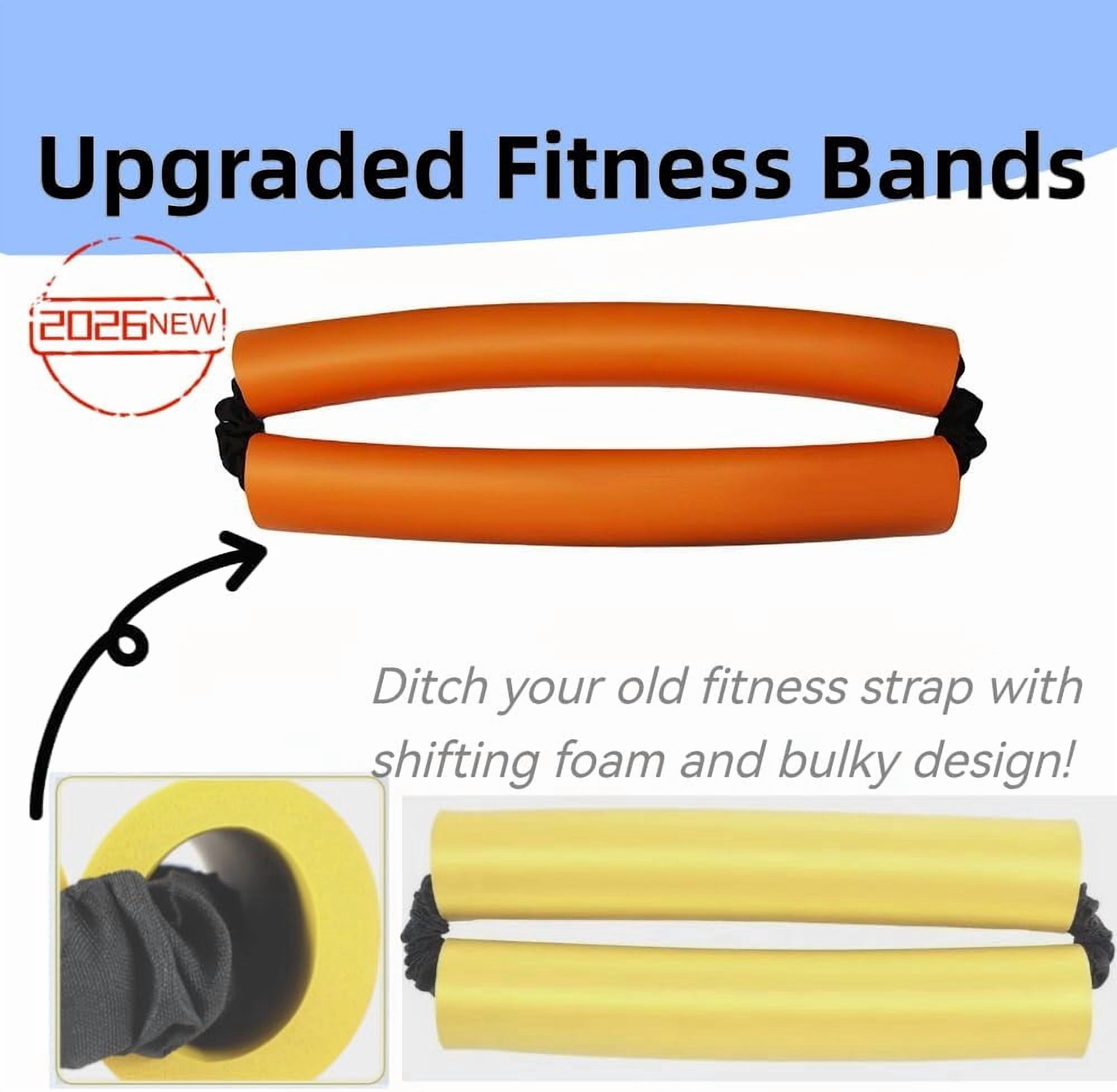 JJEAN-Hip & Core System, Resistance Loop to Stretch, Core Fitness Glute Workout Bands,Working for Home Gym Outdoor,Gift for Fitness Enthusiasts