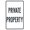 Warning Sign 6, variant on Private Property No Trespooping With Symbol Warning Sign - 8"x12", Security Metal Decor for Business, Office, Yard, Street, Road, Home, Pet Zones