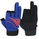 thumbnail image 3 of 1 par de guantes de pesca antideslizantes, guantes deportivos con 3 dedos cortados para equipos de pesca al aire libre, color azul, 3 of 14