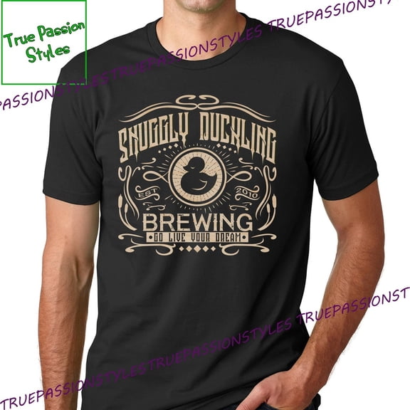 Snuggly Duckling Shirt, Vintage Snuggly Duckling Brewing T-shirt, Long Sleeve, T-shirt, T-shirt E2403, F2608