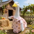 thumbnail image 1 of EGNMCR Home Decor, Room Decor, Wall Decor Spring Summer Idyllic Gooses Outfits Gooses Statue Patio Dress Patio Gooses Outfits Hat Set For 23In Statue Patio Garden Decoration Polyester Statue, 1 of 7
