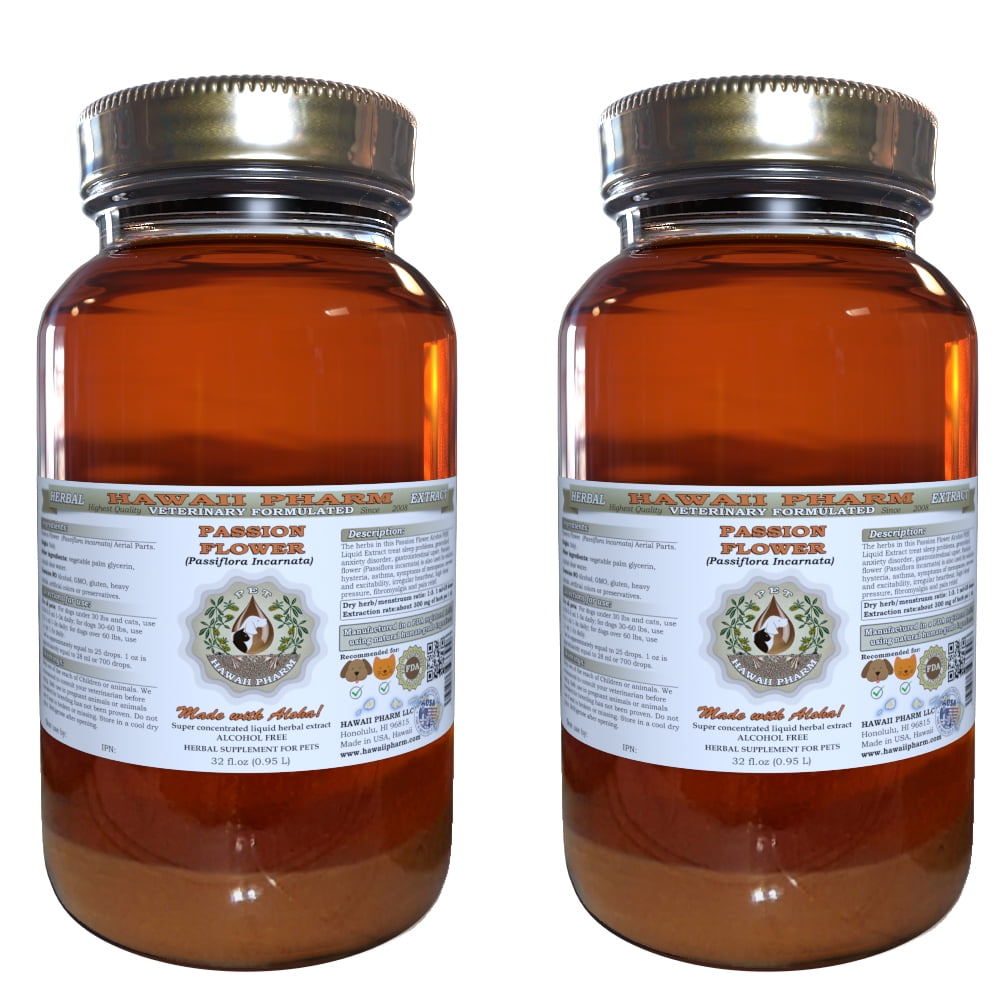 Passion Flower Dried Aerial Parts VETERINARY Natural AlcoholFREE