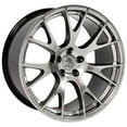 thumbnail image 3 of 22" Aftermarket Wheel fits GM-Ford-Lincoln-Nissan-Toyota - 4P70 Brushed Black 22x10 Fits select: 2004-2023 FORD F150, 1999-2023 CHEVROLET SILVERADO, 3 of 3