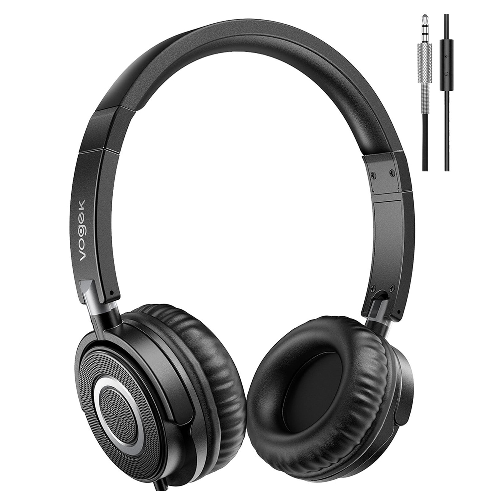 OverEar Headphones,Lightweight Foldable & Portable,Wired Headphones