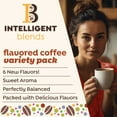 thumbnail image 6 of Intelligent Blends Flavored Coffee Pods Variety Pack, Compatible w/ K-Cup Brewers, 80ct, 6 of 6