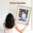 thumbnail image 4 of Kits de pintura de diamante de Navidad para adultos 30x40cm principiante, pintura de diamante 5d Santa Claus DIY taladro completo pájaros kits de pintura de diamante Joy Diamond, 4 of 4