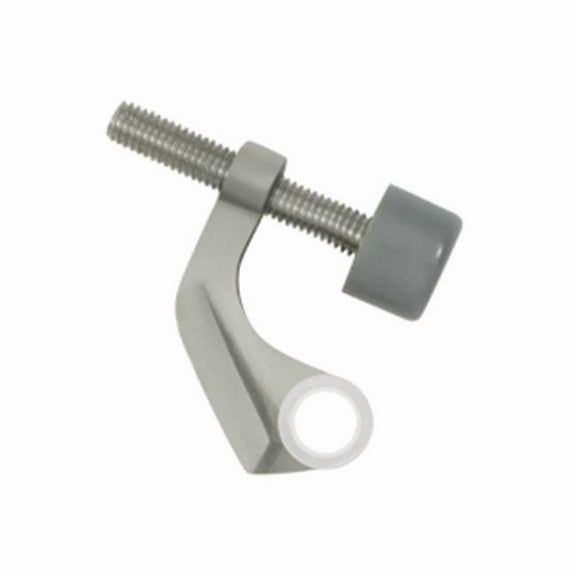 Deltana HPH89U15 Hinge Pin Stop; Hinge Mounted for Brass Hinge; Satin Nickel Finish
