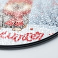 thumbnail image 4 of Hello Winter Pomeranian Smiling in Red Scarf Hat Welcome Christmas Stained Glass Suncatcher Pom Dog Lover Gifts Window Hanging Sign Decor - 00017, 4 of 5